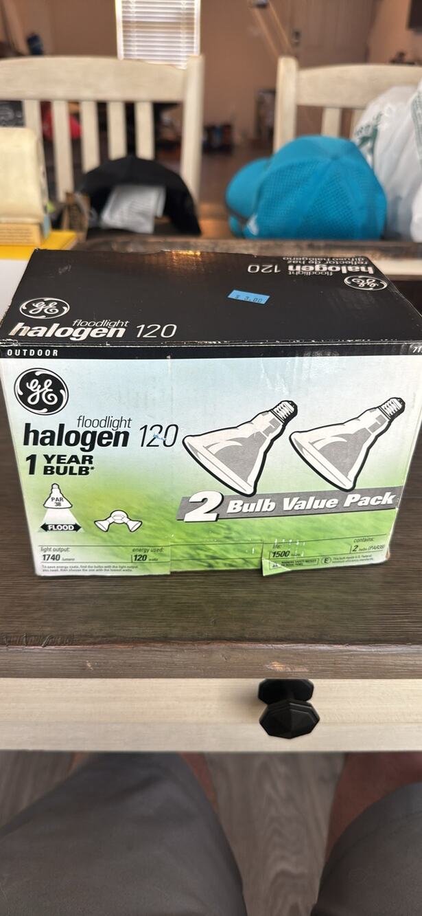 Halogen 120w floodlights